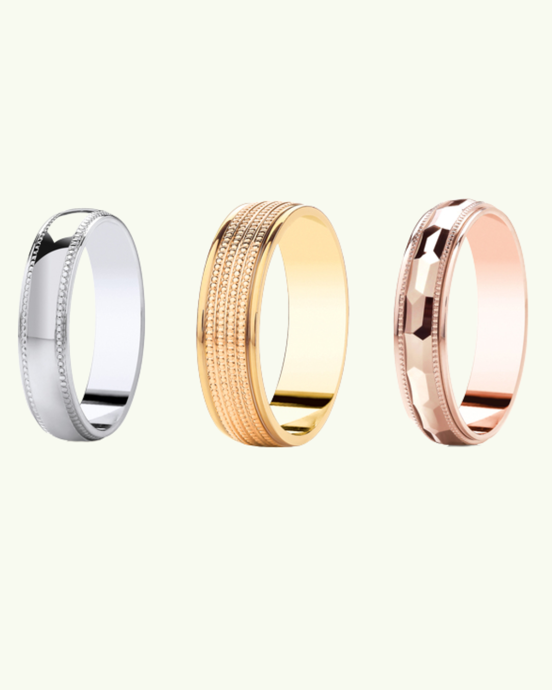 Gold Design Bands