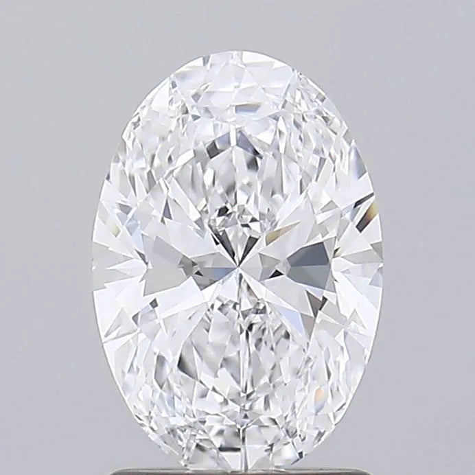 1.22ct Oval Lab Grown Diamond (Colour D, Clarity IF, IGI Certified)