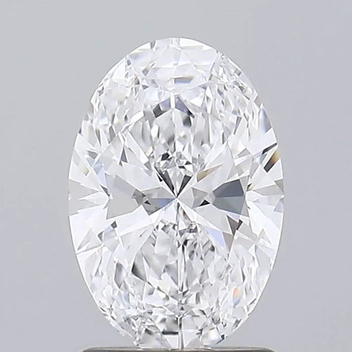 1.22ct Oval Lab Grown Diamond (Colour D, Clarity IF, IGI Certified)