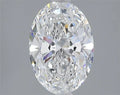 2.08ct Oval Lab Grown Diamond (Colour D, Clarity VVS2, IGI Certified)