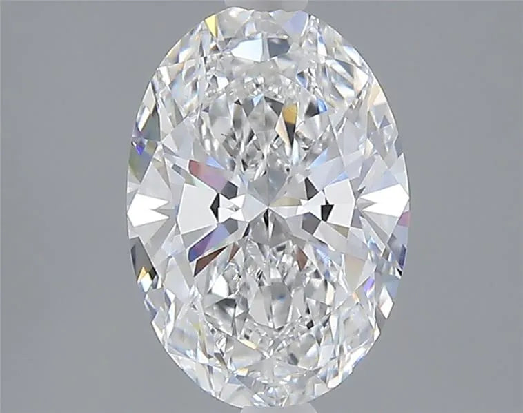 2.08ct Oval Lab Grown Diamond (Colour D, Clarity VVS2, IGI Certified)