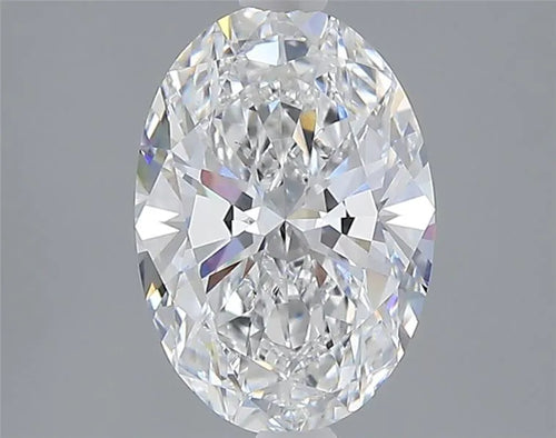 2.08ct Oval Lab Grown Diamond (Colour D, Clarity VVS2, IGI Certified)