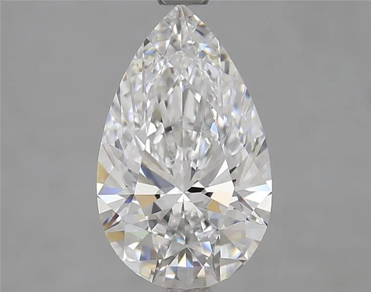 2.20ct Pear Lab Grown Diamond (Colour D, Clarity FL, Cut EX, IGI Certified)