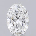 2.66ct Oval Lab Grown Diamond (Colour D, Clarity VVS2, IGI Certified)