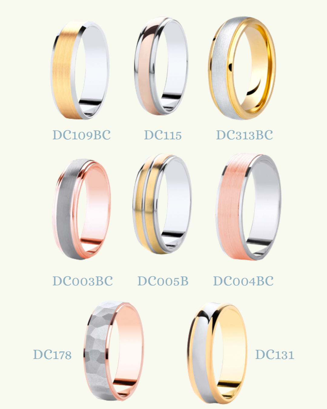 Two-tone Design Bands