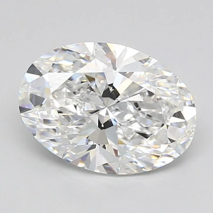 3.04ct Oval Lab Grown Diamond (Colour D, Clarity VVS1, IGI Certified)