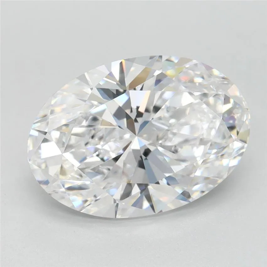 3.27ct Oval Lab Grown Diamond (Colour D, Clarity FL, IGI Certified)