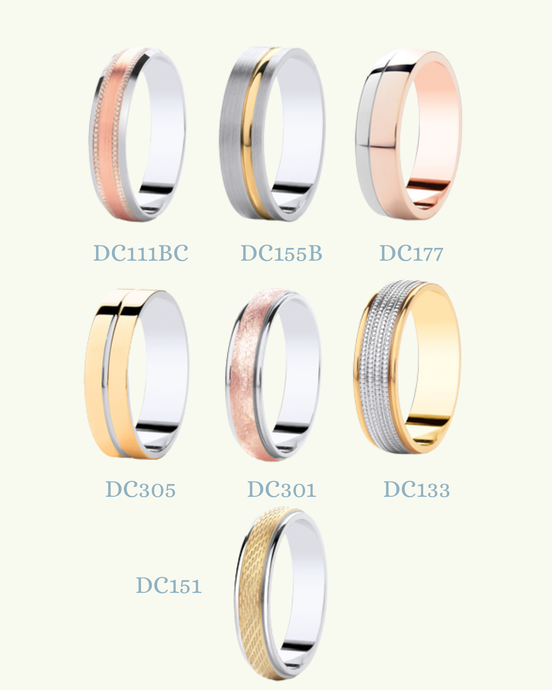 Two-tone Design Bands