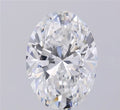 4.01ct Oval Lab Grown Diamond (Colour D, Clarity VVS1, IGI Certified)