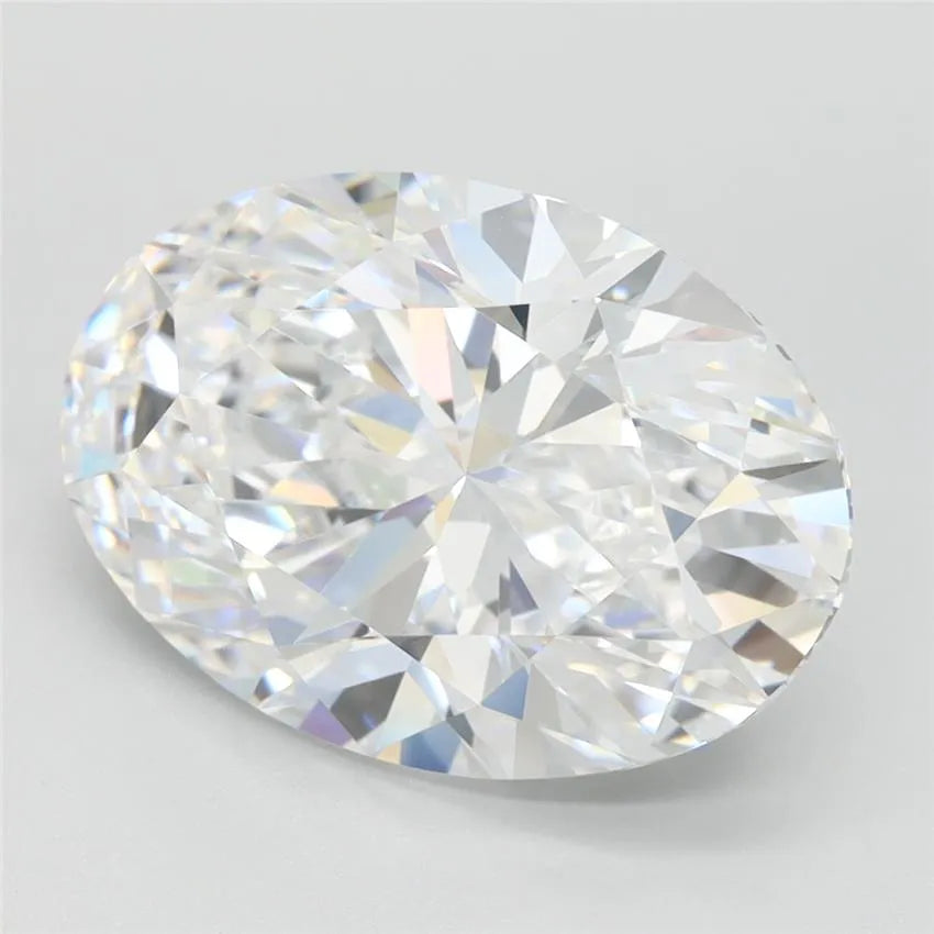 4.13ct Oval Lab Grown Diamond (Colour D, Clarity VVS1, IGI Certified)