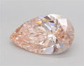 5.50ct Pear Lab Grown Diamond (Colour Fancy Pink, Clarity VS1, Cut GD, IGI Certified)